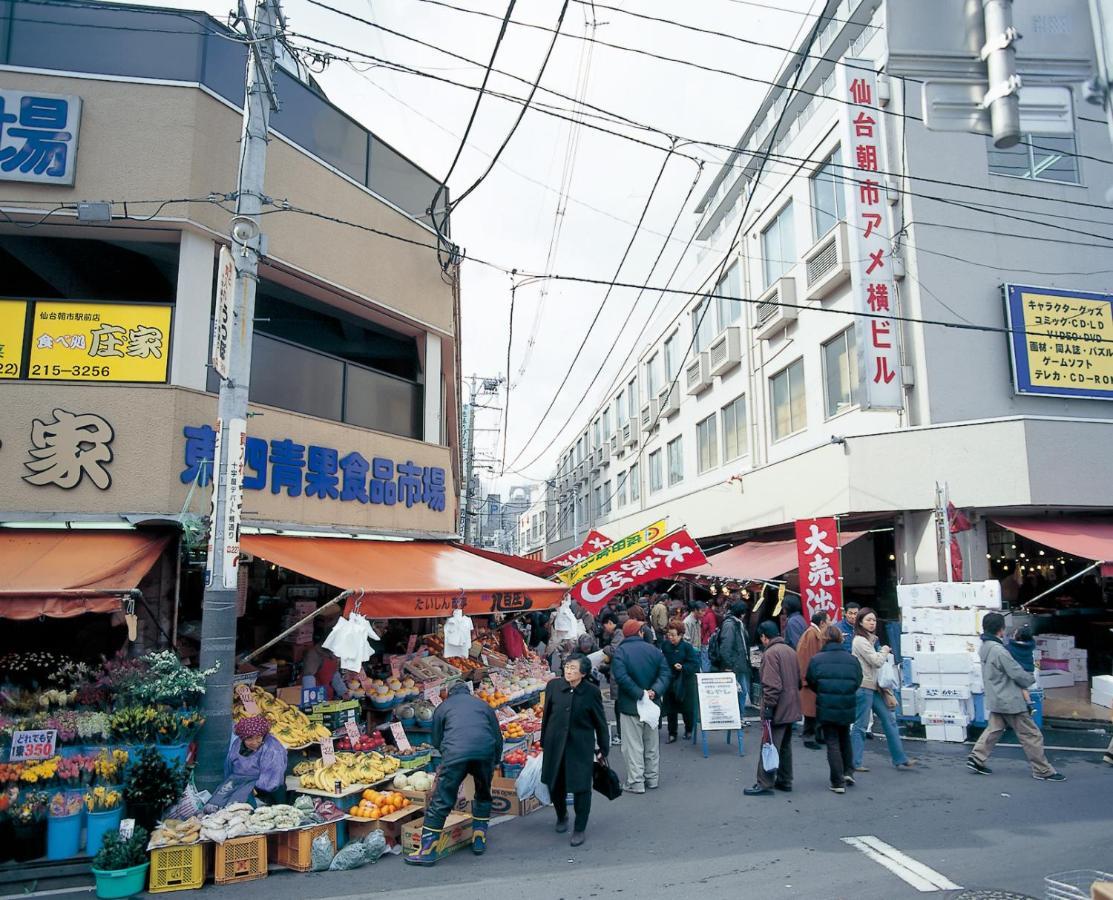 Hotel Central Sendai Bagian luar foto